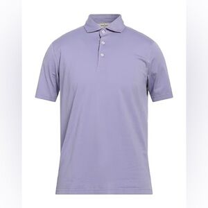 Gran Sasso Purple Polo Shirt